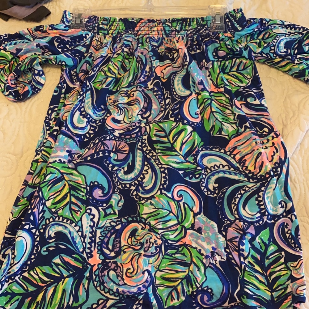 Lilly Pulitzer off the shoulder top